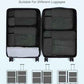 Compression Packing Cubes for Travel (4 Count)