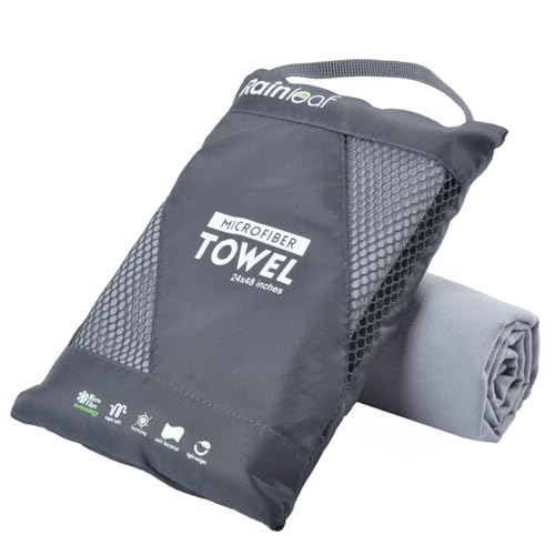Microfiber Towel Quick Dry Camping & Travel & Gym Towel. Compact