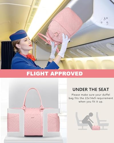 Women Weekender Travel Duffle Bag