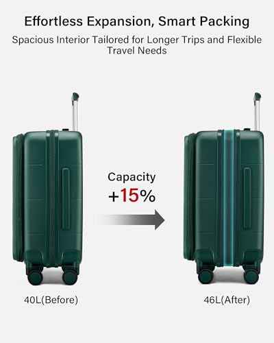Hardside Expandable Carry On Luggage