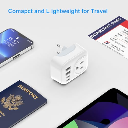 European Travel Plug Adapter