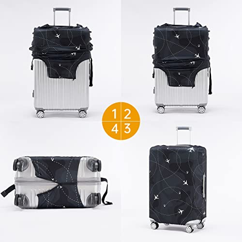 Travelkin Luggage Covers For Suitcase Tsa Approved Suitcase Cover Protector