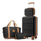 Luggage Set 4 Piece Carry On Hardside Luggage with Spinner Wheels (4 Count)