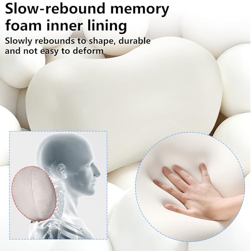 Car Neck Pillow Seat Ergonomic Design Memory Foam