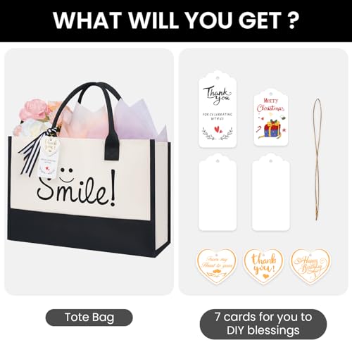 Initial Tote Bag