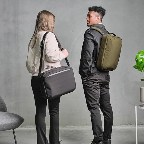Elements Tech Brief Pro 12L Laptop Briefcase Backpack Green