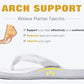 Flip Flops for Women Arch Support Summer Beach Sandals White Size 7