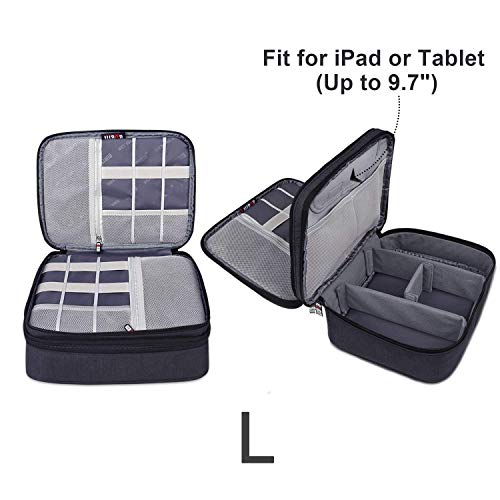3pcs Double Layer Electronic Organizer (3 Count)