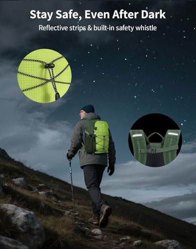 Small Hiking Backpack for Men Women
