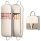 2 Pack 54" Space Saving Garment Bags for Hanging Clothes With Compression Zipper Carry Handles and Window (2 Count)