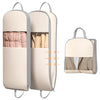 2 Pack 54" Space Saving Garment Bags for Hanging Clothes With Compression Zipper Carry Handles and Window (2 Count)