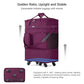 Expandable Large Suitcase 4 Wheels Lightweight Collapsible