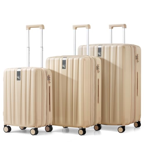 Expandable Hard Shell Luggage Sets (3 count)