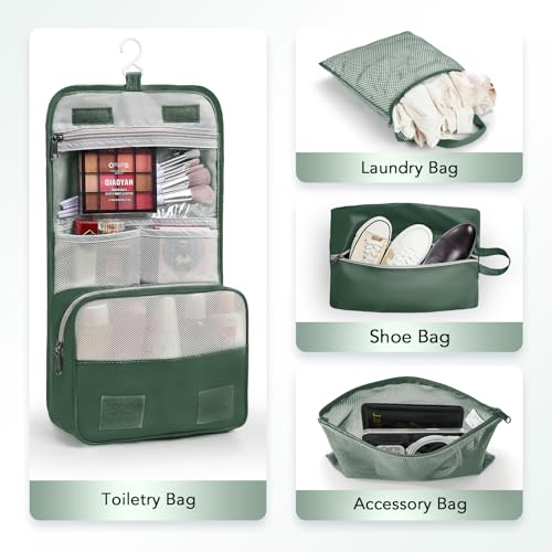 10 Set Compression Packing Cubes for Travel Essentials (10 Count)