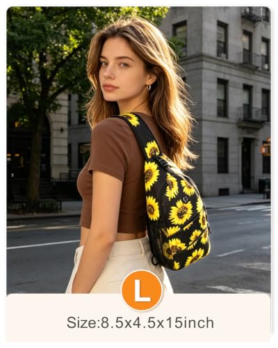 Crossbody Bags for Women Men Trendy Sling Bag Backpack Chest Bag