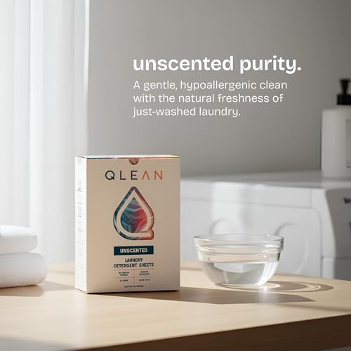 Laundry Detergent Sheets Unscented (10 Count)