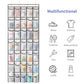 35 Pockets Over the Door Shoe Organizer