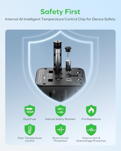 70W Universal Travel Adapter 7