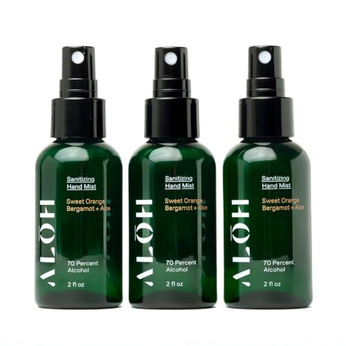 ALŌH Travel Size Hand Sanitizer Spray 3 (6 Fl Oz)