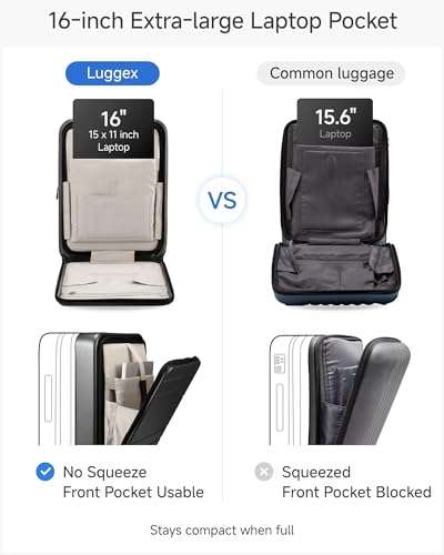 Carry On Front Pocket Expandable Suitcase