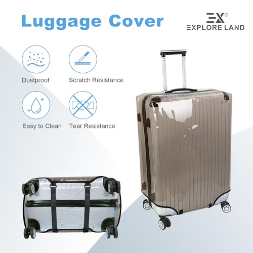 Clear PVC Suitcase Cover Protector