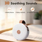 Portable Sound Machine Mini White Noise Machine Baby Shushing Brown Noise Machine with 30 Soothing Sounds for Kids Adults Dogs Auto