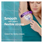 Deluxe Smooth Swirl Women's Razor Handle + 2 Blade Refills