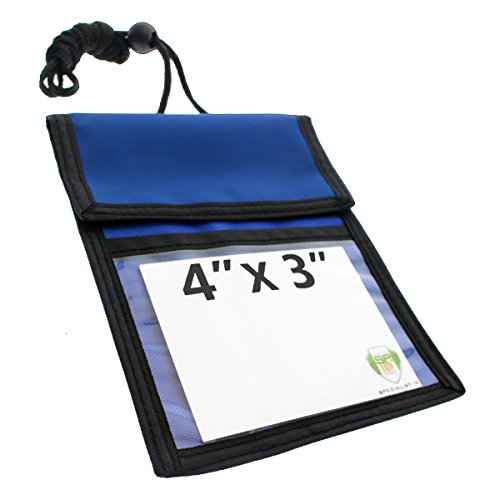 Bulk 20 Pack Ultimate Passport or Trade Show Travel Wallet with THREE Pockets