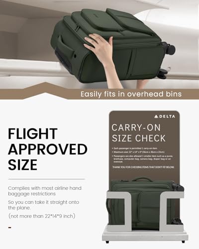Carry On Luggage 22x14x9 Airline Approved