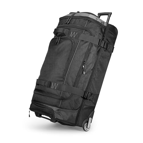 30 Inch Large Rolling Duffel Bag with Wheels and Handle