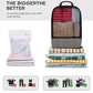4 PCS Set Compression Packing Cubes for Travel