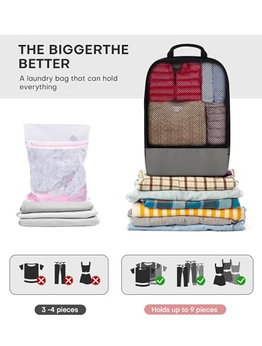 4 PCS Set Compression Packing Cubes for Travel