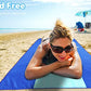 Microfiber Beach Towel with Bag Oversized 71x32 Sand Free 2 Pack (2 Count)