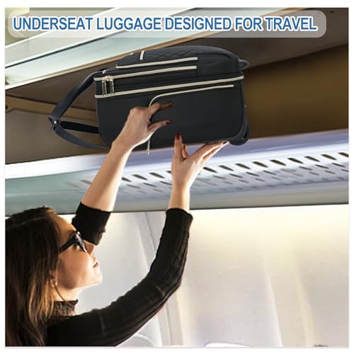 Underseat Carry On Wheeled 16" Bag with Wheels