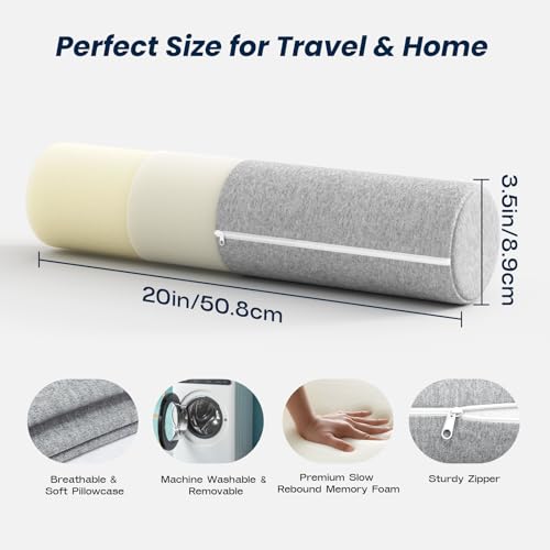 Neck Roll Cervical Pillow for Neck Pain Relief