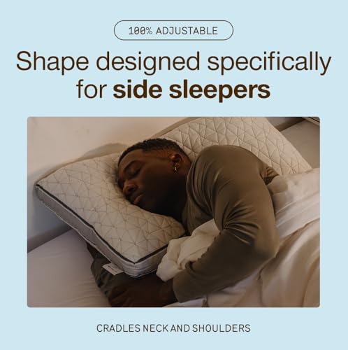Eden Cut Out Bed Pillow for Side Sleepers
