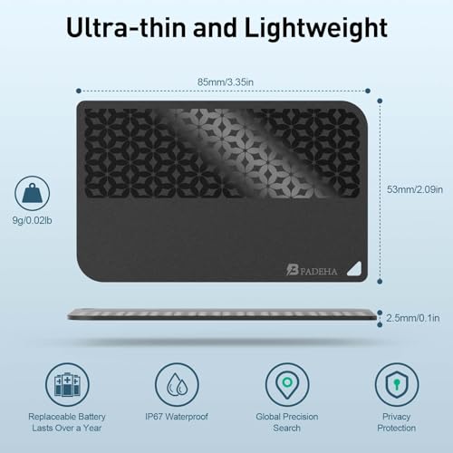 2026 Apple MFi Certified Wallet Tracker Smart Card for Find My
