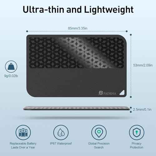 2026 Apple MFi Certified Wallet Tracker Smart Card for Find My iPhone Ultra Thin Air Tracker Tag for Travel