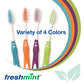Individually Wrapped Bulk Premium Toothbrushes (144 Count)