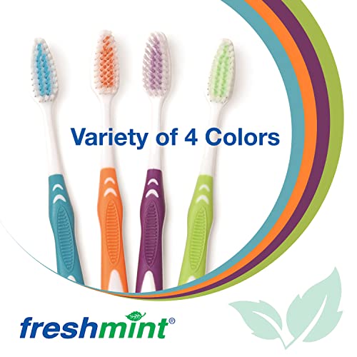 Individually Wrapped Bulk Premium Toothbrushes (144 Count)