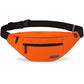 Crossbody Bag for Women Men Orange Shoulder Fanny Pack Hands