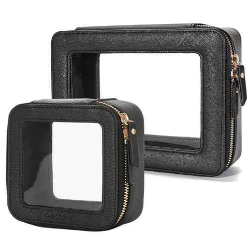 Clear Makeup Bag Set (2 Count)
