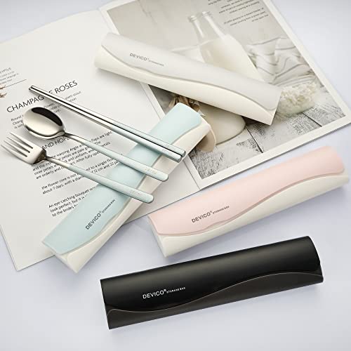 Travel Utensils with Case (4 Count)