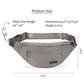 Small Cross body Bag Shoulder Fanny Pack for Women Men