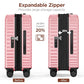Expandable Luggage (3 Count)