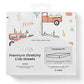 Crib Sheets for Boys (2 Count)