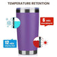 20oz Tumbler 12 Pack Double Wall Vacuum Insulated Travel Mug Bulk (12 Count)