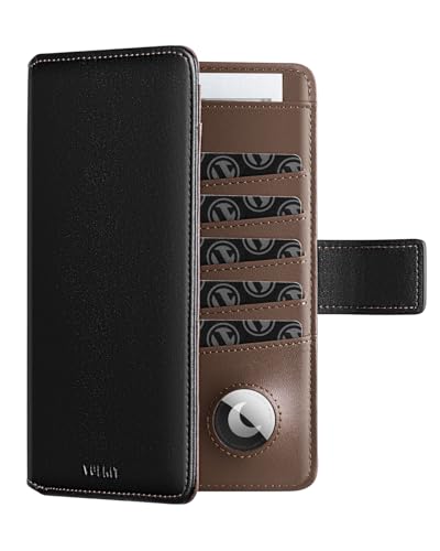 Passport Holder Compatible with Airtag Holder RFID Blocking Passport Wallet Travel Leather Passport for Women