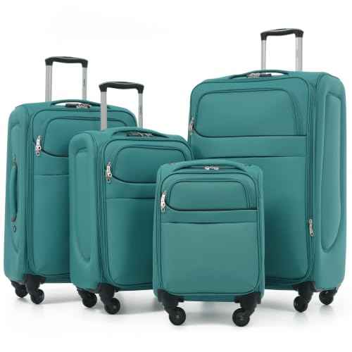 4 Piece Expandable Luggage Set (4 Count)