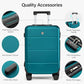 3 Piece Hard Shell Luggage Sets with Spinner Wheels Lightweight Large Suitcase for Women Men Travel Carry On Luggage 20 (3 Count)